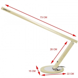 LAMPA BIURKOWA 20W ZE SZAMPANSKIM OŚWIETLENIEM